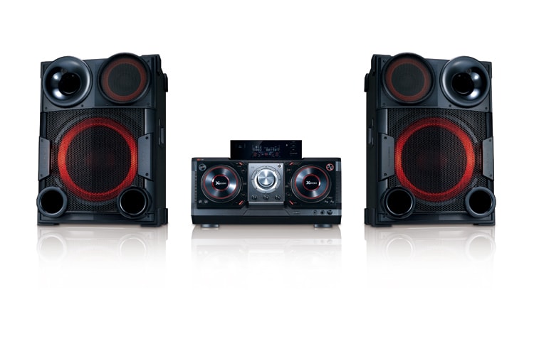 Front view of LG X-BOOM CM9730 CM9730