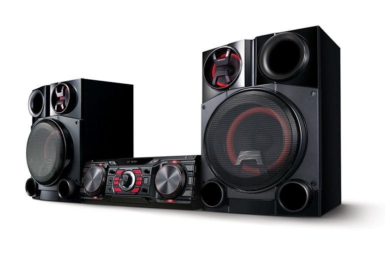 Front view of LG Mini Audio DM8360 DM8360