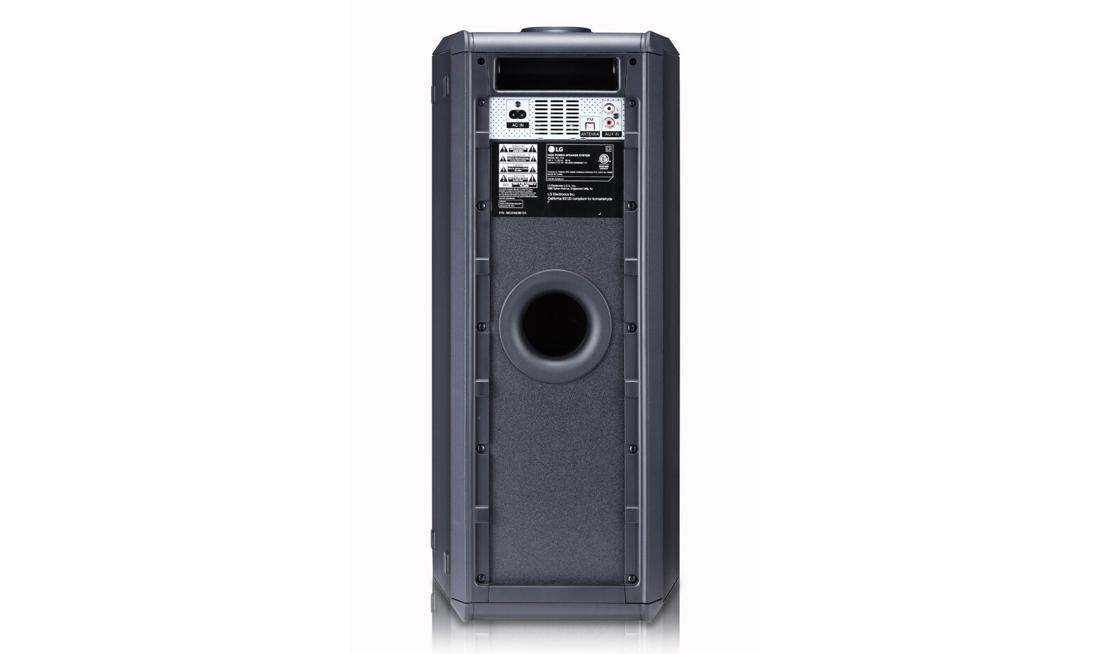 LG XBOOM 220W Speaker System with Karaoke Creator & Bluetooth Connectivity, FJ5