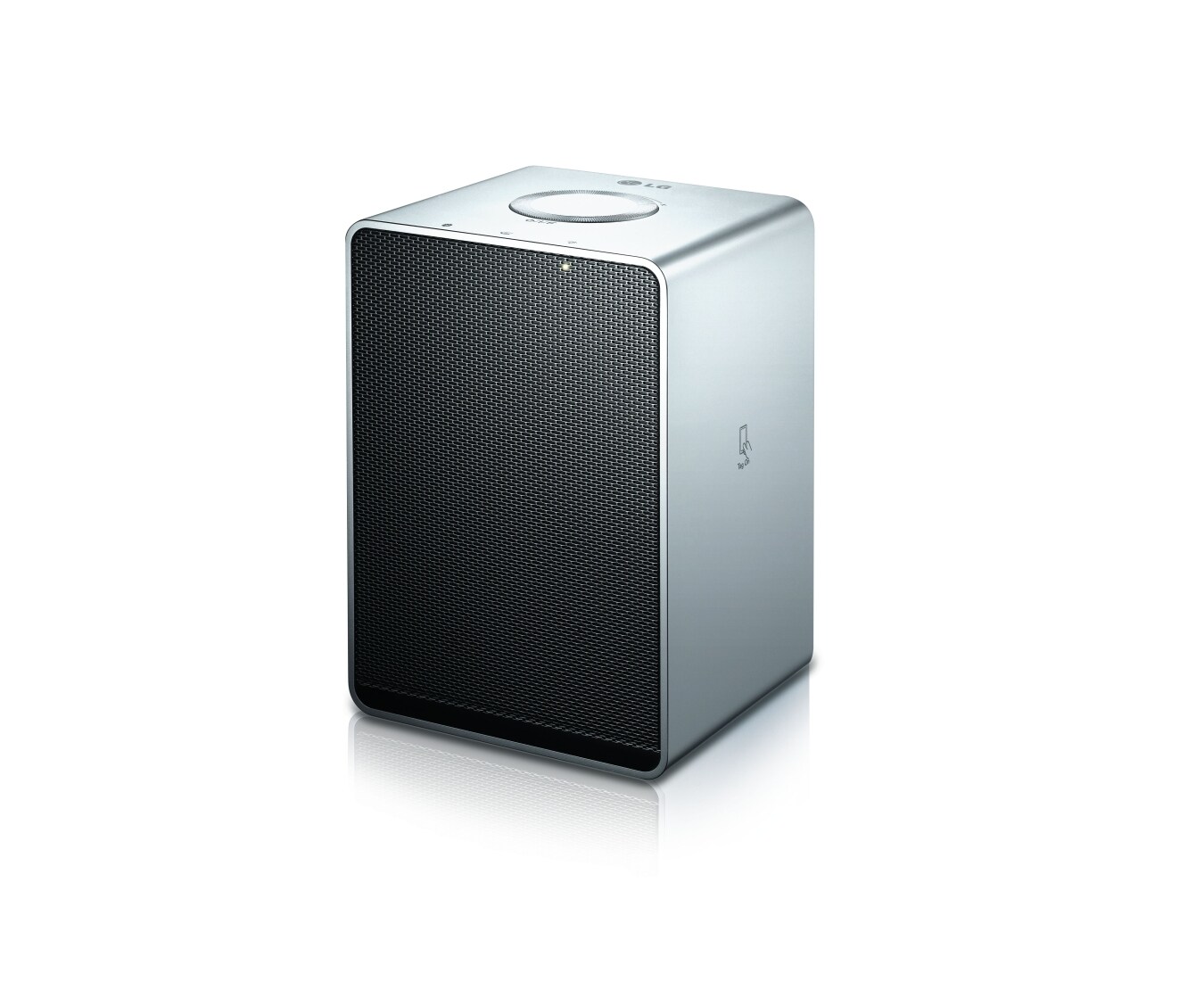 Front view of MUSIC FLOW H3 SMART HI-FIAUDIO WIRELESS MULTI-ROOM SPEAKER NP8340