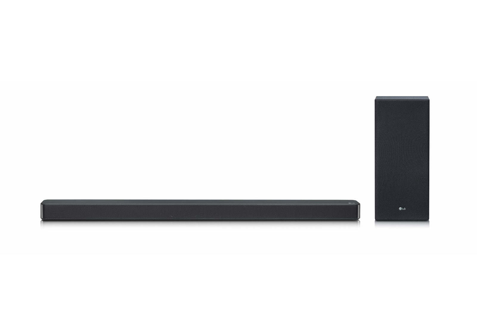 Front view of 420W 3.1 Channel High Res Audio Sound Bar with Meridian Technology SL7Y