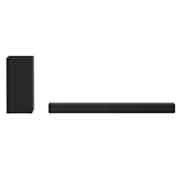 Front view of LG SN7Y 380W 3.1.2ch Hi-Res Dolby Atmos Sound Bar with Meridian Technology &amp; Bluetooth® Connectivity SN7Y