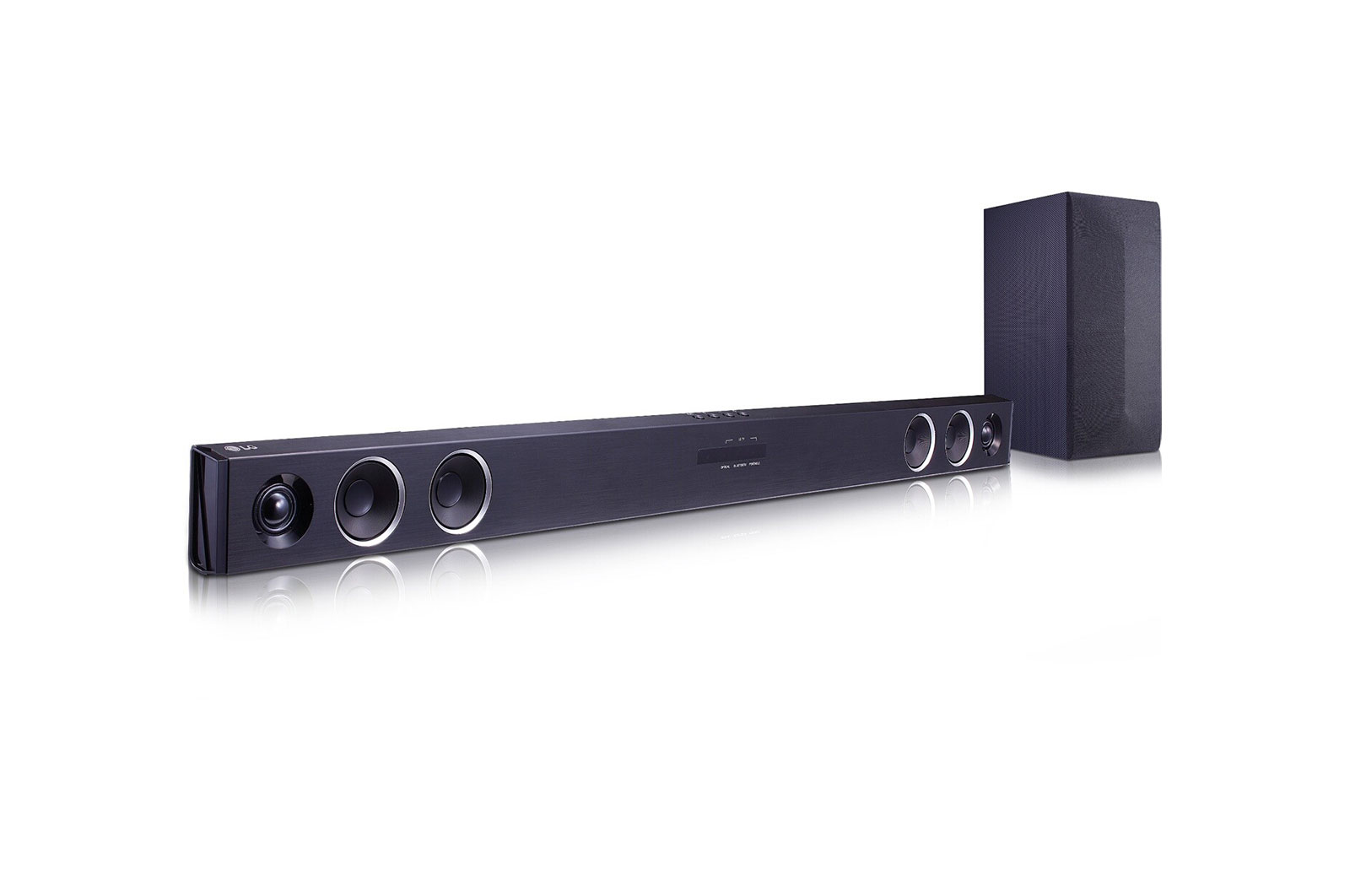 Front view with speaker
