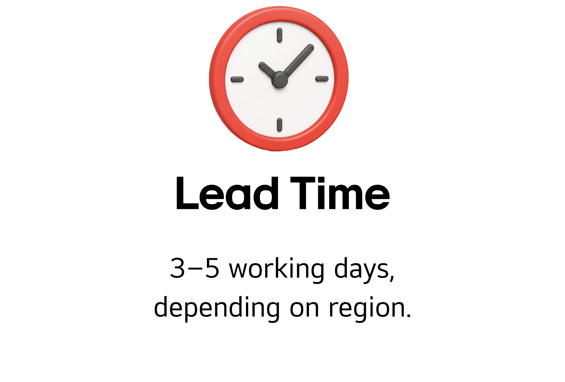 lead time