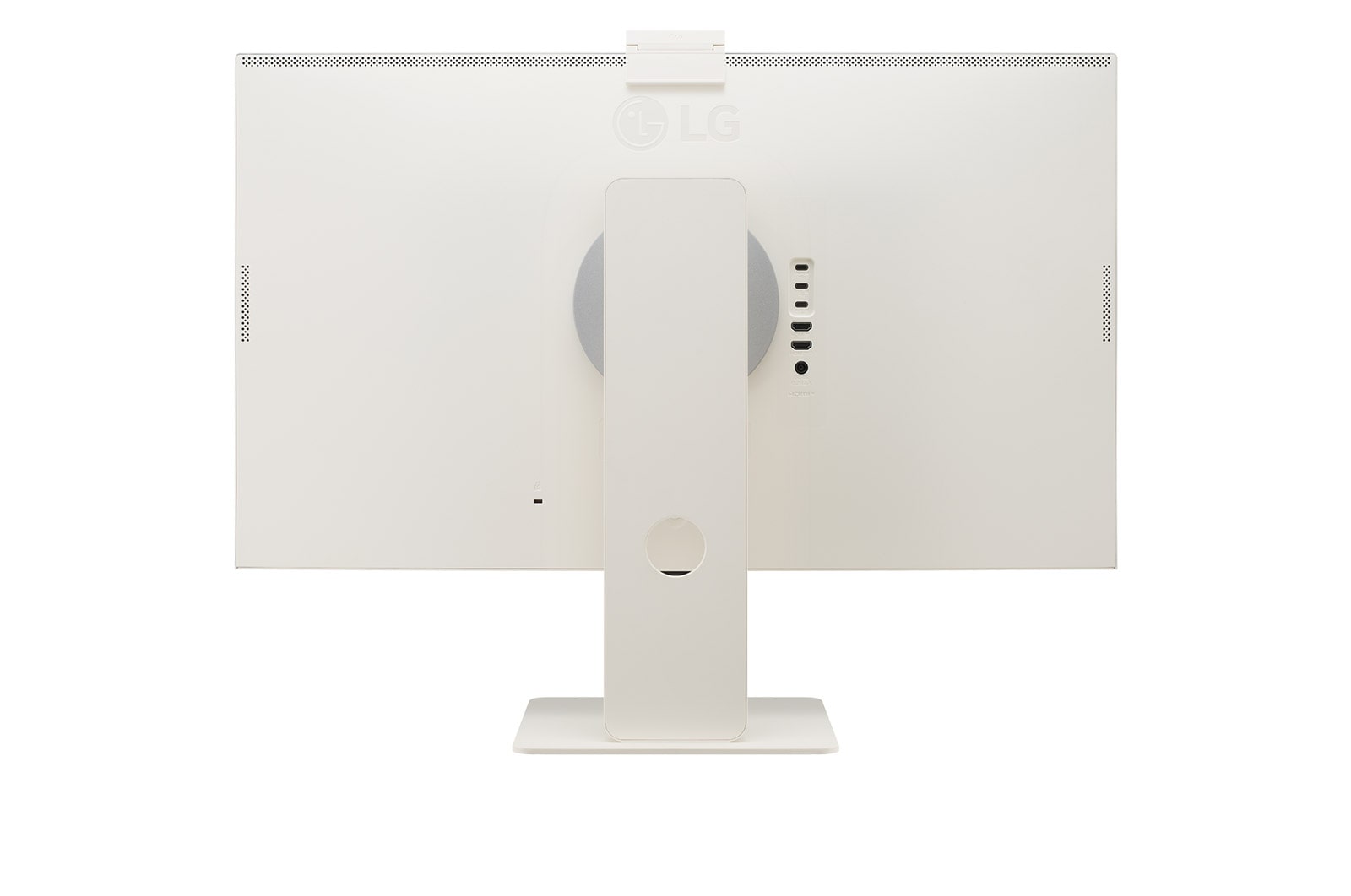 LG MyView 32” 4K UHD IPS Smart Monitor with webOS and built-in FHD webcam, 32SR85U-W