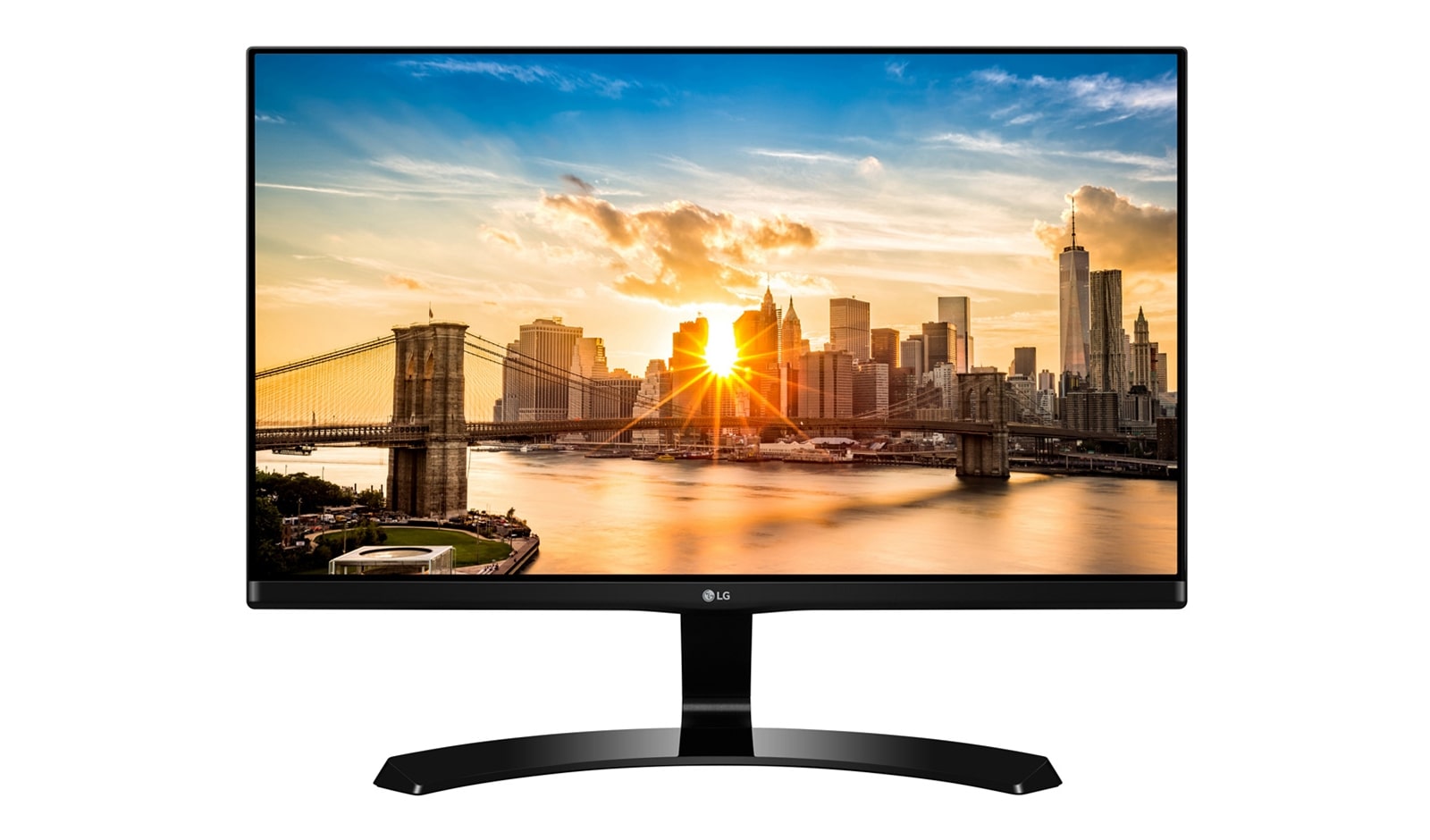 Front view of 24&#34; Class Full HD IPS Monitor (24&#34; Diagonal) 24MP68VQ-P