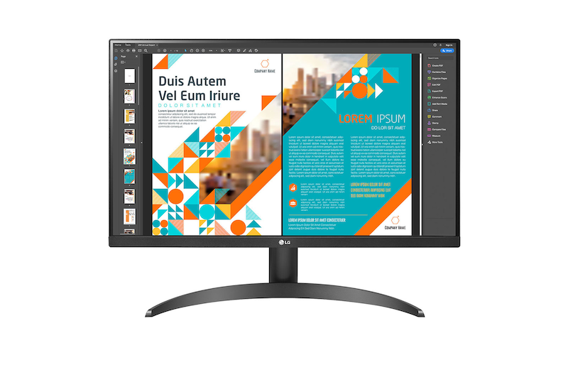 LG 23.8" QHD IPS Monitor with AMD FreeSync™, 24QP500-B