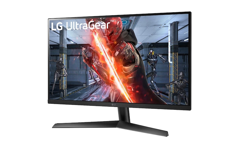LG 27” UltraGear™ Full HD IPS 1ms (GtG) Gaming Monitor with NVIDIA® G-SYNC® Compatible, 27GN60R-B