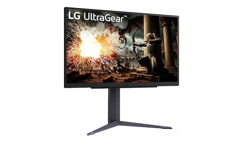 LG 27” UltraGear™ QHD IPS gaming monitor | 180Hz, IPS 1ms (GtG), HDR10, 27GS75Q-B