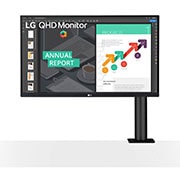 Front View Monitor Arm On The Right