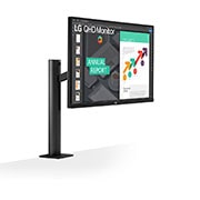 LG 27" QHD Ergo IPS Monitor with USB Type-C™, 27QN880-B