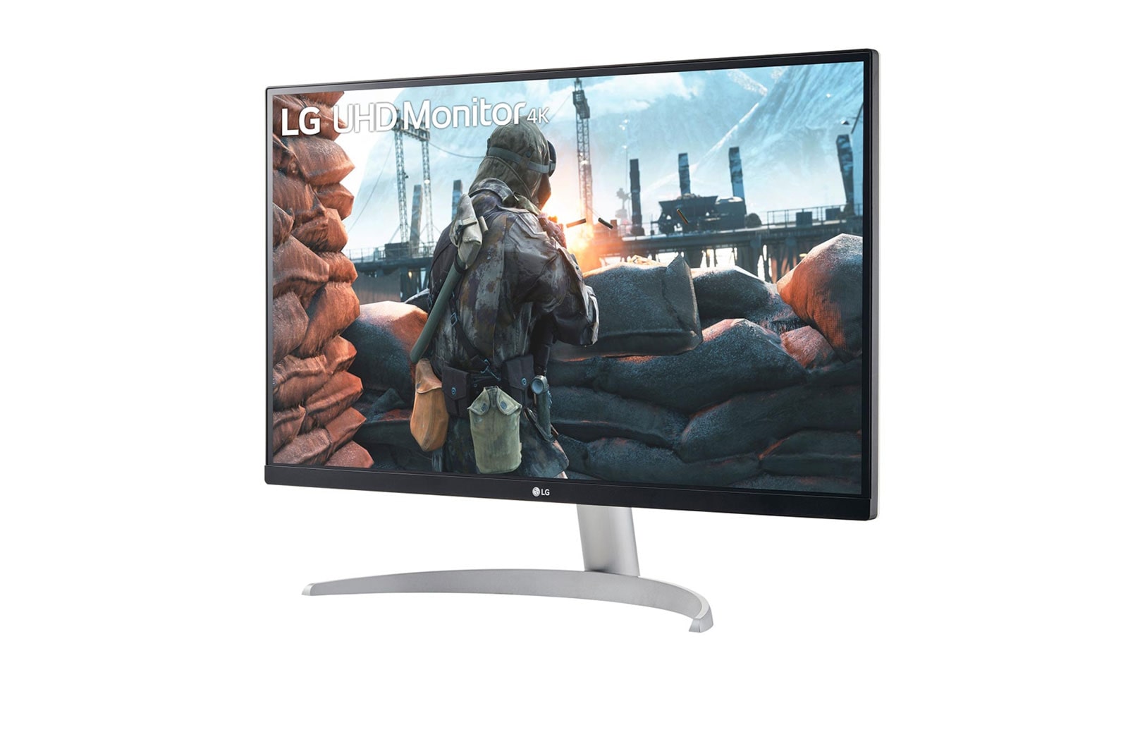 LG 27" UHD 4K IPS Monitor with VESA DisplayHDR™ 400, 27UP600-W
