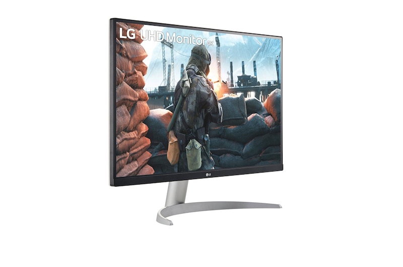 LG 27" UHD 4K IPS Monitor with VESA DisplayHDR™ 400, 27UP600-W