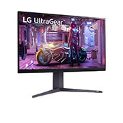 LG 32'' UltraGear™ QHD Nano IPS with ATW 1ms 240Hz HDR 600 Monitor with G-SYNC® Compatible, 32GQ850-B