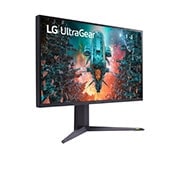 LG 32'' UltraGear™ UHD 4K Nano IPS with ATW 1ms 144Hz HDR 1000 Monitor with G-SYNC® Compatible, 32GQ950-B