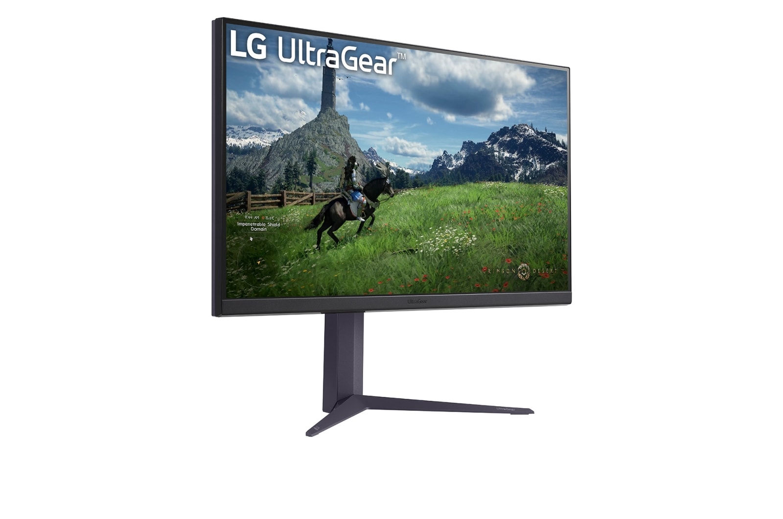 LG 32” UltraGear™ QHD Nano IPS gaming monitor | 180Hz, IPS 1ms (GtG), HDR10, 32GS85Q-B