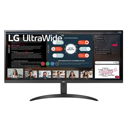 LG 34WP500-B 34インチ モニター 本体 34'' UltraWide FHD HDR Monitor with FreeSync™ - 34WP500-B
