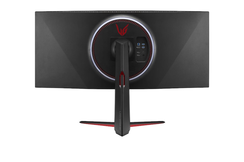 LG 38” UltraGear Curved WQHD+ Nano IPS 1ms 144Hz HDR 600 Monitor with G-SYNC® Compatibility, 38GN950-B