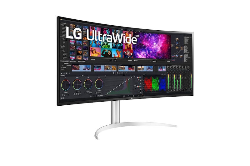 LG 40'' Curved UltraWide® 5K2K Nano IPS Monitor with Thunderbolt™ 4 Connectivity, 40WP95C-W