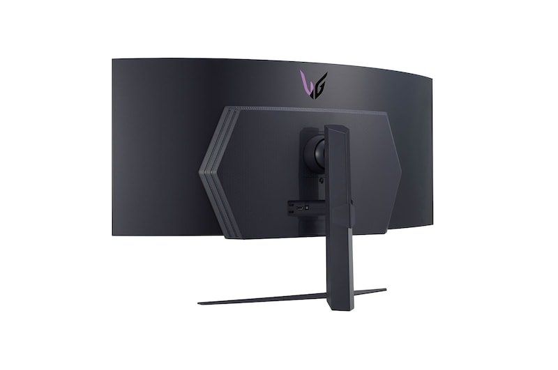 LG 45'' UltraGear™ OLED Curved Gaming Monitor WQHD with 240Hz Refresh Rate 0.03ms Response Time, 45GR95QE-B