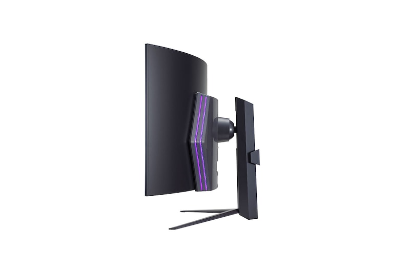 LG 45'' UltraGear™ OLED Curved Gaming Monitor WQHD with 240Hz Refresh Rate 0.03ms Response Time, 45GR95QE-B