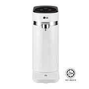 Front view of Tankless LG PuriCare™ Water Purifier with 3-stage filtration &amp; Tankless Ambient water, White WD112AN