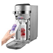 LG PuriCare™ Tankless Water Purifier with 3-stage filtration & Tankless Hot & Ambient Water, Silver, WD210AN