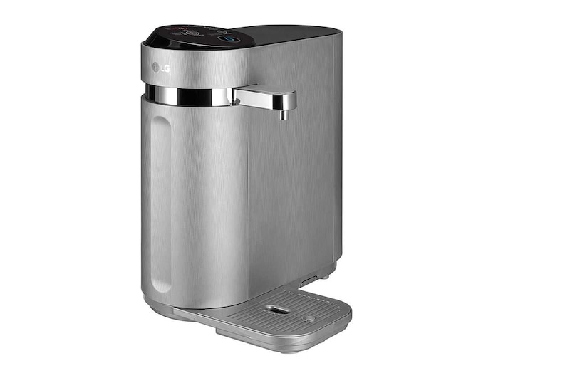 LG PuriCare™ Tankless Water Purifier with 3-stage filtration & Tankless Hot & Ambient Water, Silver, WD210AN