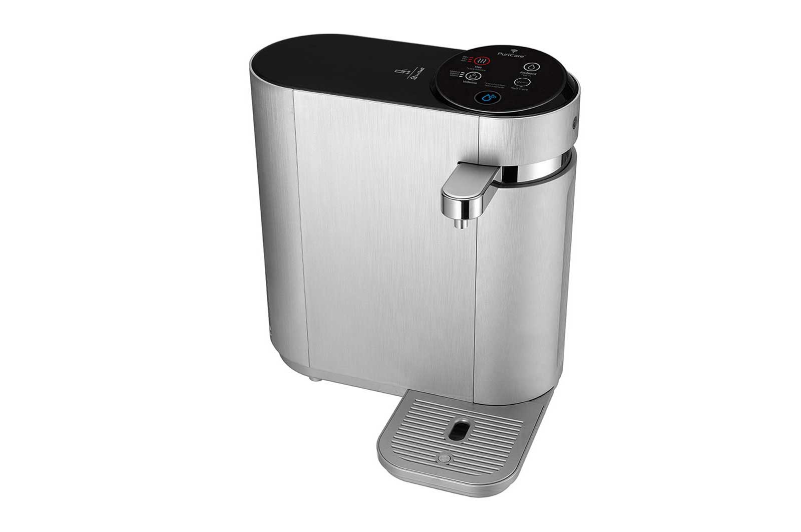 LG PuriCare™ Tankless Water Purifier with 3-stage filtration & Tankless Hot & Ambient Water, Silver, WD210AN