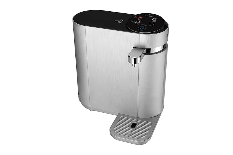 LG PuriCare™ Tankless Water Purifier with 3-stage filtration & Tankless Hot & Ambient Water, Silver, WD210AN
