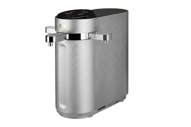 LG PuriCare™ Tankless Water Purifier with 3-stage filtration & Tankless Hot & Ambient Water, Silver, WD210AN