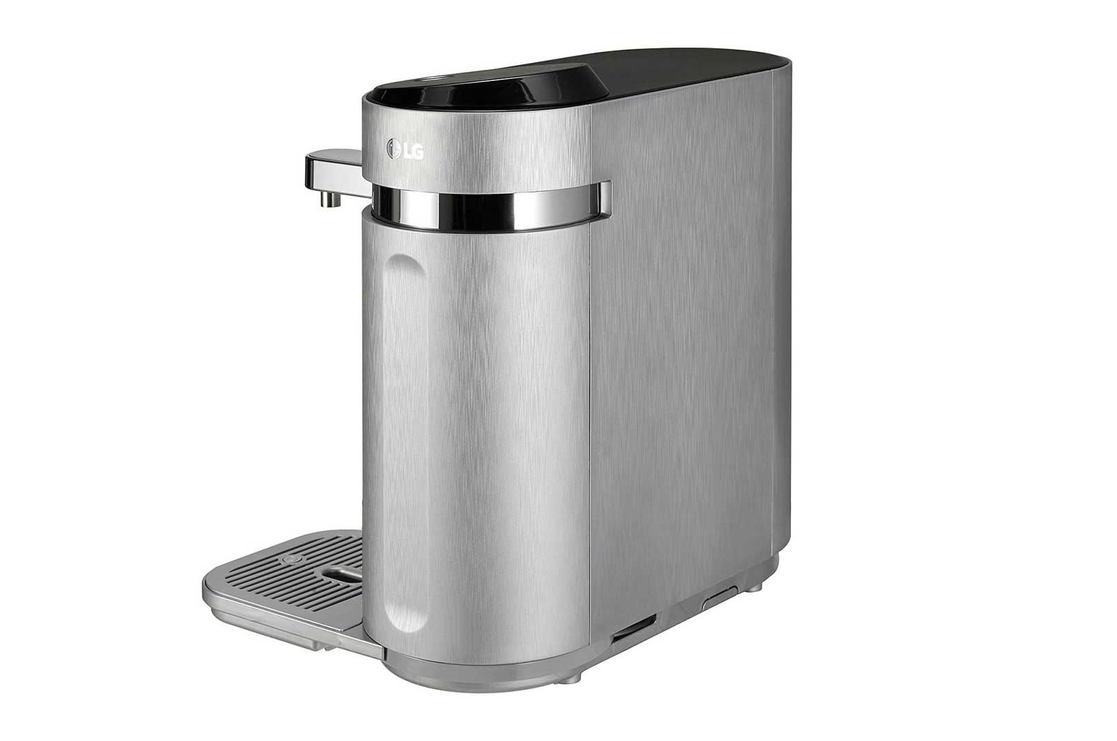 LG PuriCare™ Tankless Water Purifier with 3-stage filtration & Tankless Hot & Ambient Water, Silver, WD210AN