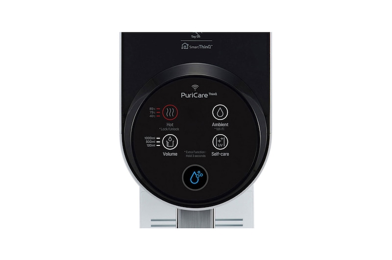 LG Tankless LG PuriCare™ Water Purifier with 3-stage filtration & Tankless Hot & Ambient Water, White, WD210AN