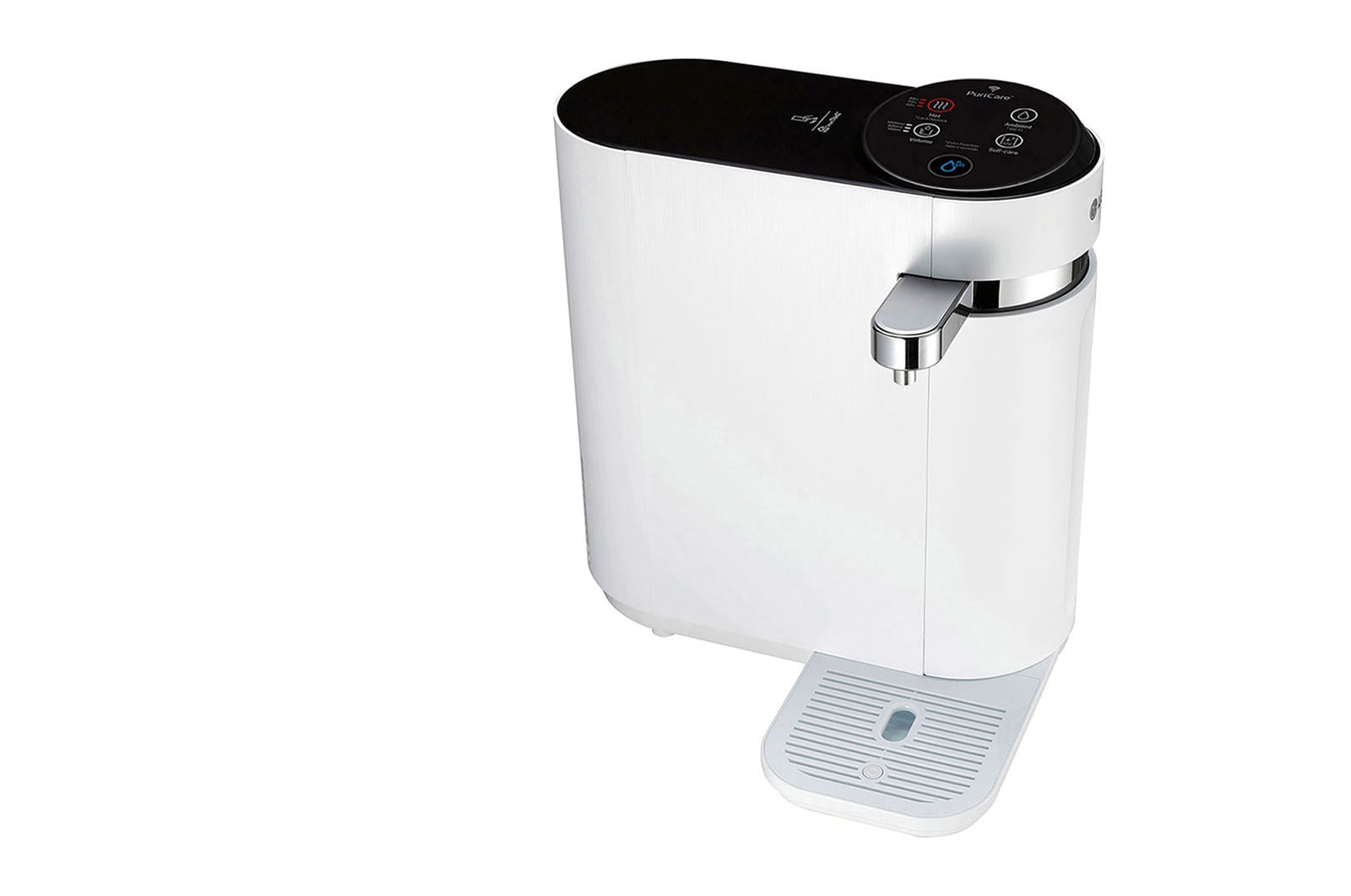 Tankless LG PuriCare Water Purifier with 3 stage filtration Tankless Hot Ambient Water White WD210AN LG MY