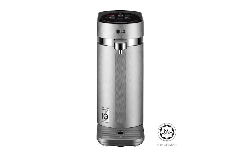 LG Tankless LG PuriCare™ Water Purifier with 3-stage filtration & Tankless Hot / Cold / Ambient water, Silver, WD512AN
