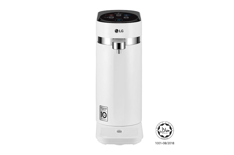 LG Tankless LG PuriCare™ Water Purifier with 3-stage filtration & Tankless Hot / Cold / Ambient water, White, WD512AN