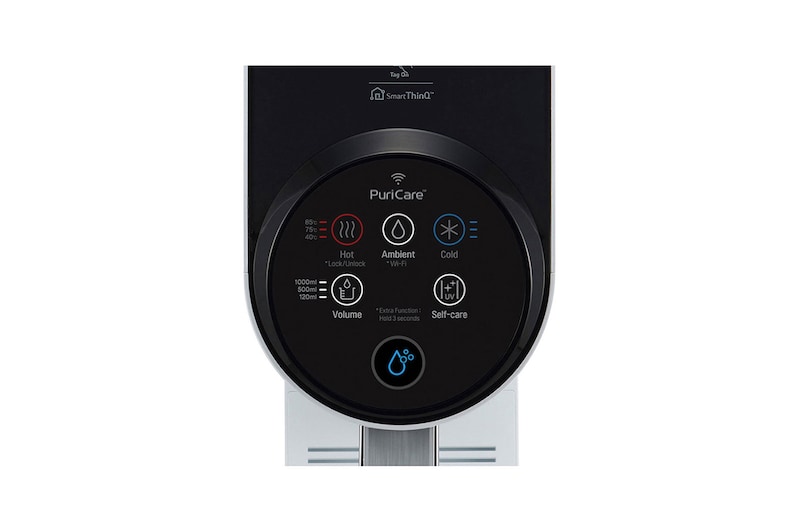 LG Tankless LG PuriCare™ Water Purifier with 3-stage filtration & Tankless Hot / Cold / Ambient water, White, WD512AN