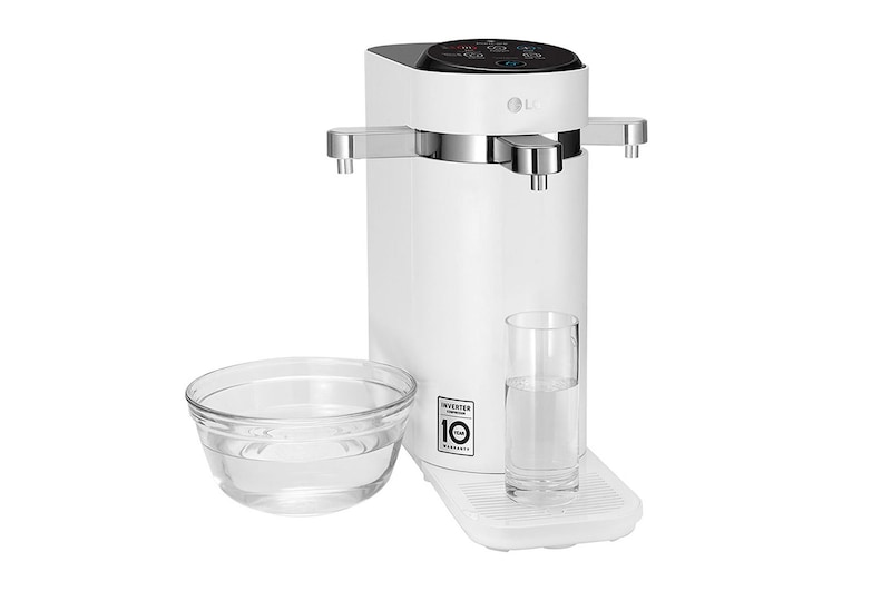 LG Tankless LG PuriCare™ Water Purifier with 3-stage filtration & Tankless Hot / Cold / Ambient water, White, WD512AN