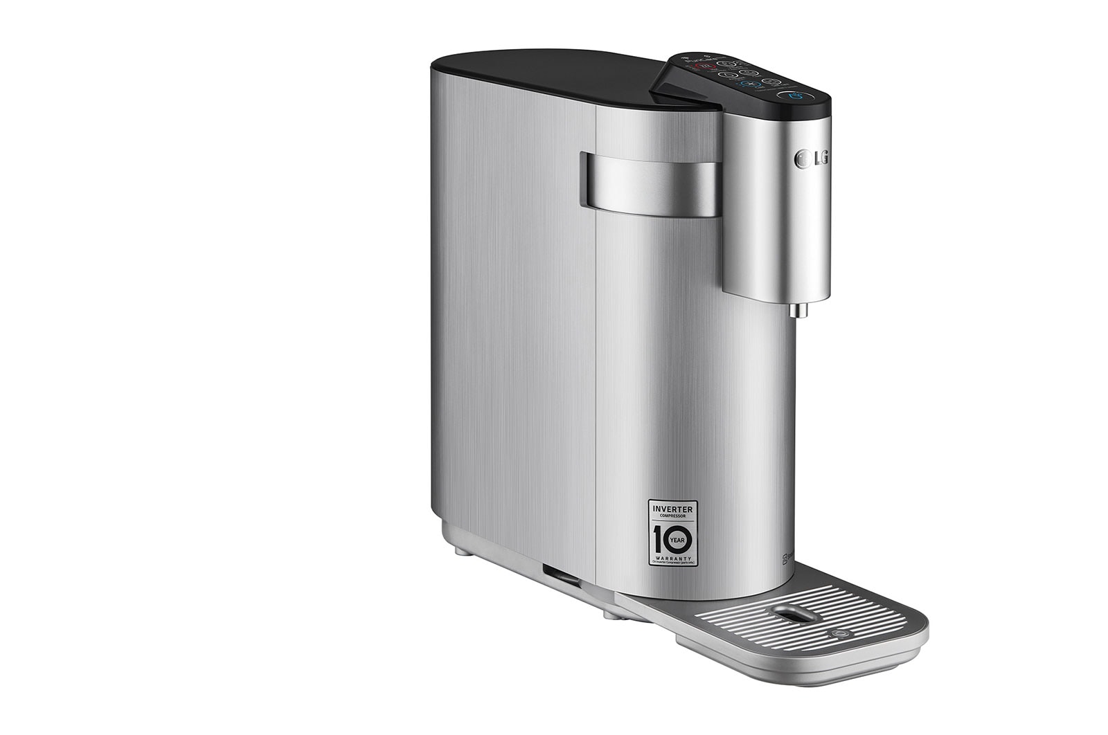 LG Tankless LG PuriCare™ Water Purifier with 3-stage filtration & Tankless Hot / Cold / Ambient water, Silver, WD515AN