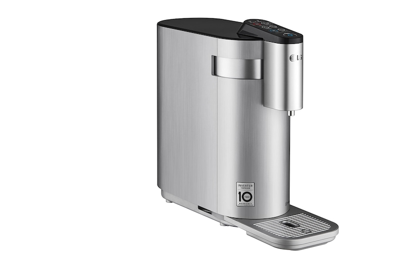 LG Tankless LG PuriCare™ Water Purifier with 3-stage filtration & Tankless Hot / Cold / Ambient water, Silver, WD515AN