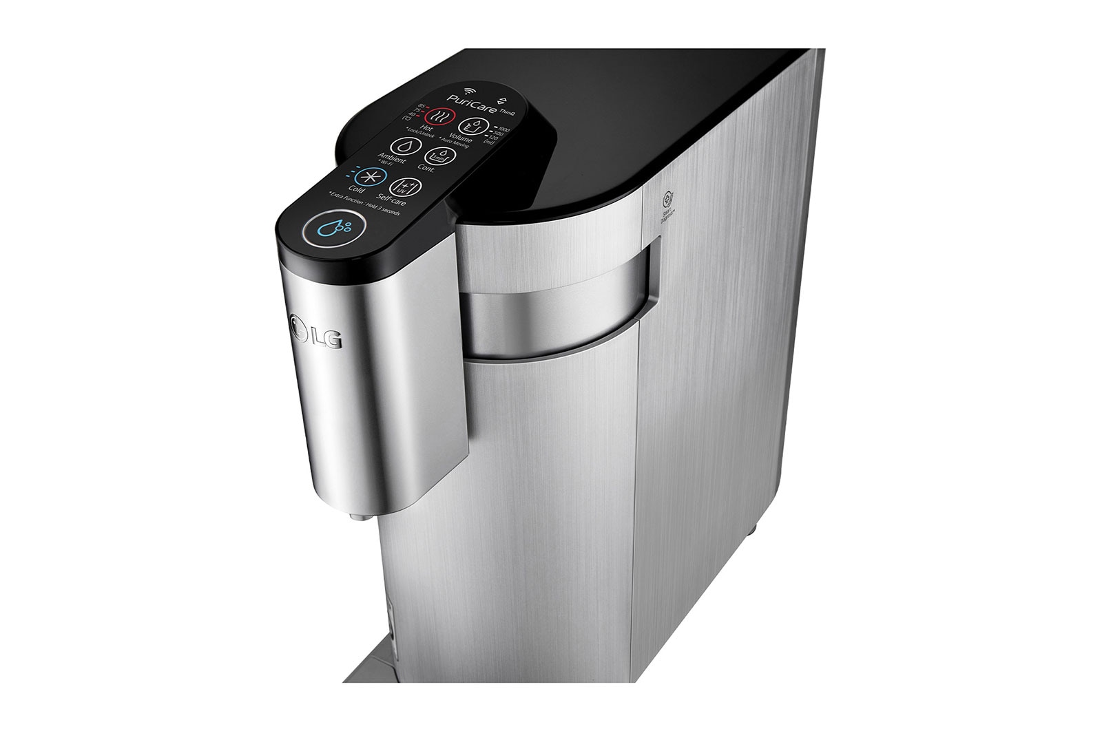 LG Tankless LG PuriCare™ Water Purifier with 3-stage filtration & Tankless Hot / Cold / Ambient water, Silver, WD515AN
