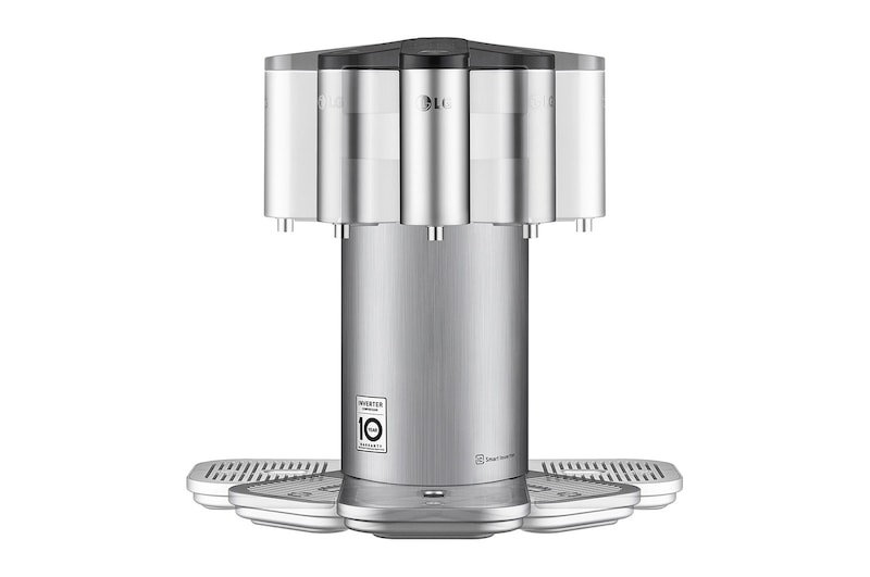 LG Tankless LG PuriCare™ Water Purifier with 3-stage filtration & Tankless Hot / Cold / Ambient water, Silver, WD515AN