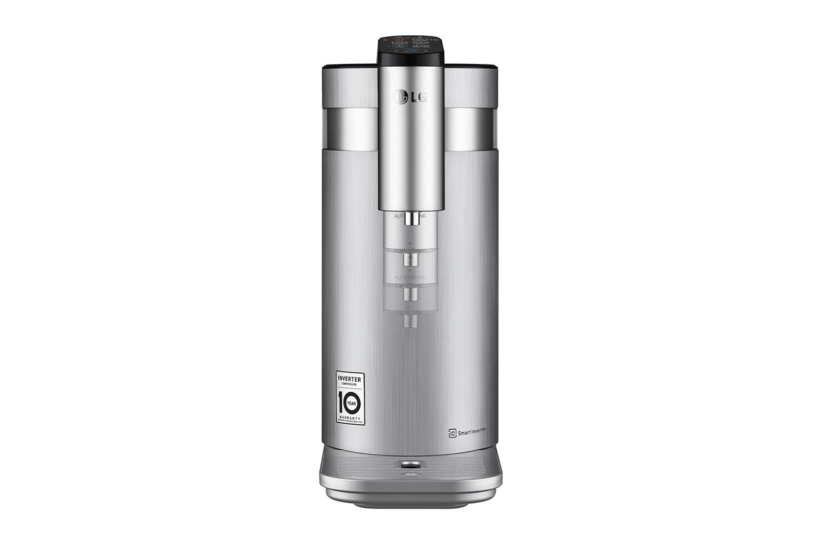 LG Tankless LG PuriCare™ Water Purifier with 3-stage filtration & Tankless Hot / Cold / Ambient water, Silver, WD515AN