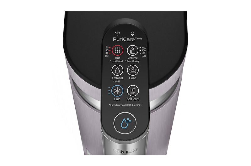 LG Tankless LG PuriCare™ Water Purifier with 3-stage filtration & Tankless Hot / Cold / Ambient, Shiny Rose , WD515AN