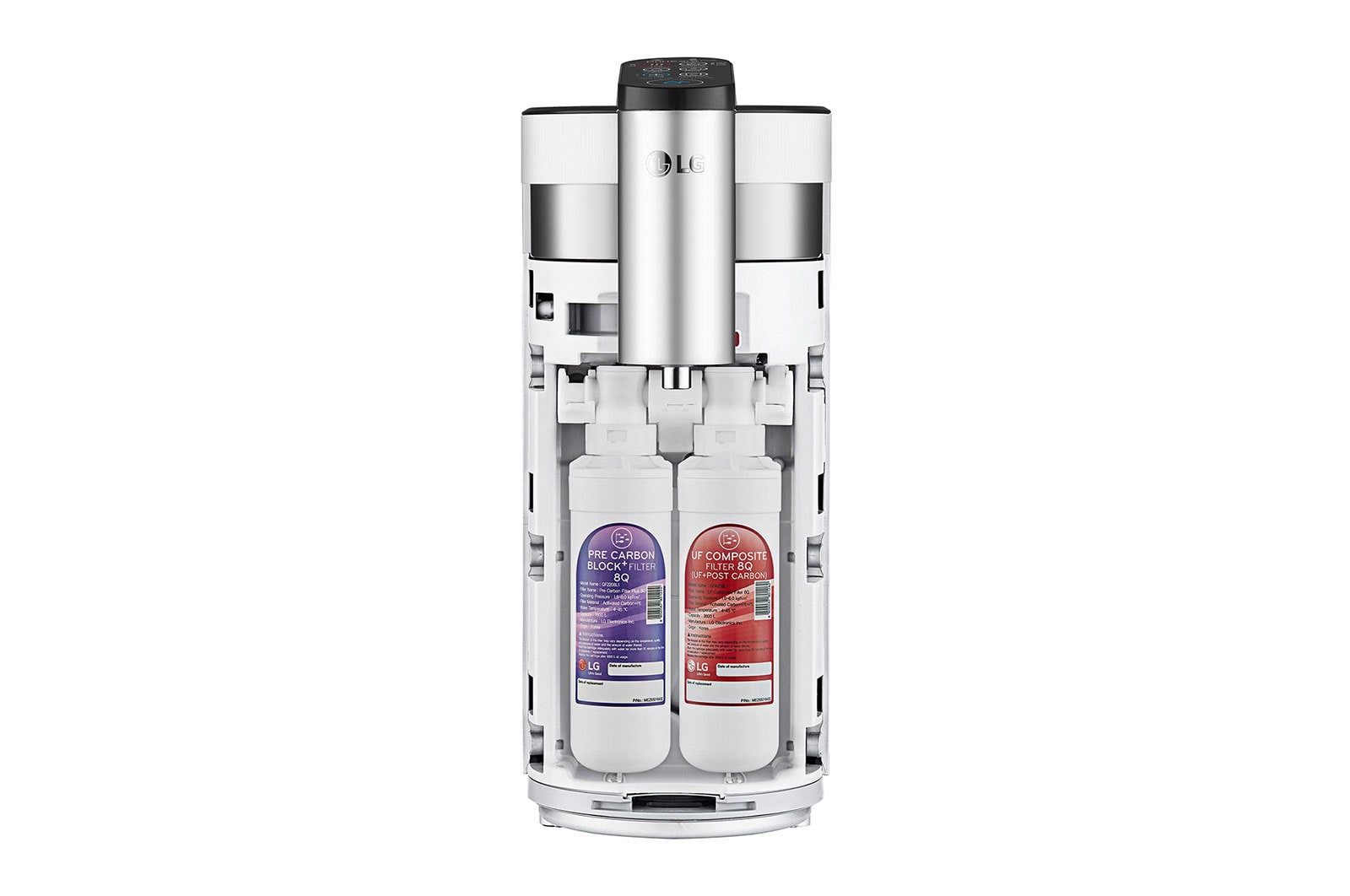 LG Tankless LG PuriCare™ Water Purifier with 3-stage filtration & Tankless Hot / Cold / Ambient, White , WD515AN