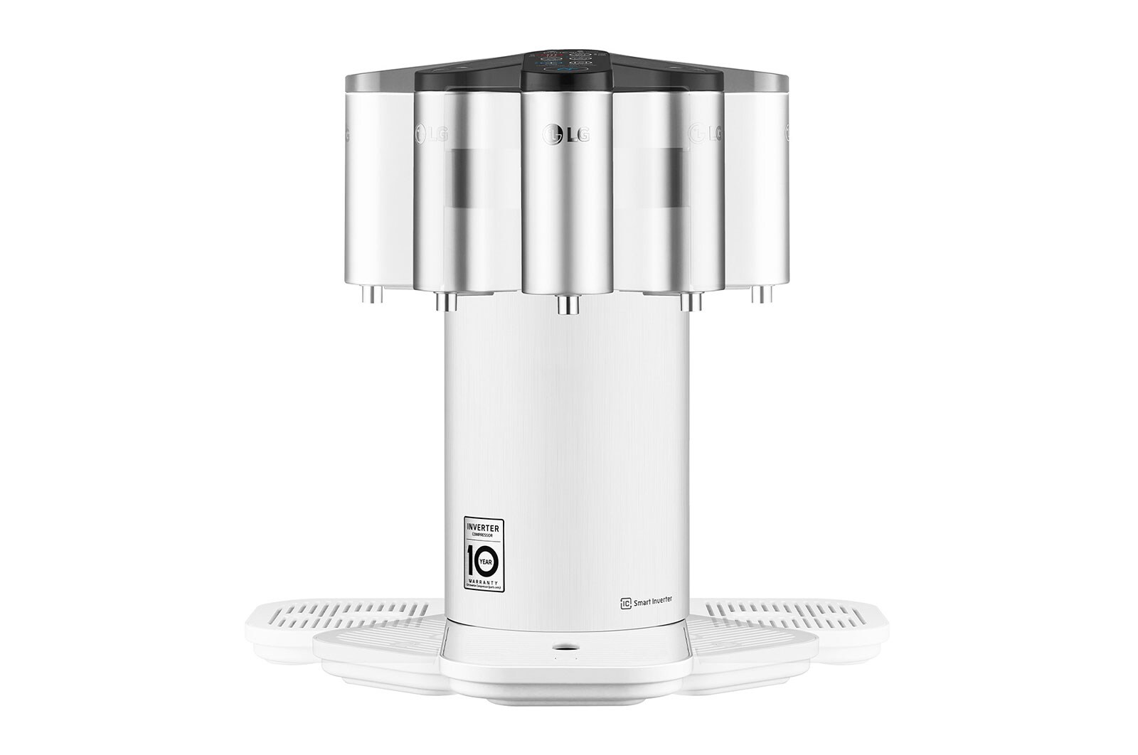 LG Tankless LG PuriCare™ Water Purifier with 3-stage filtration & Tankless Hot / Cold / Ambient, White , WD515AN
