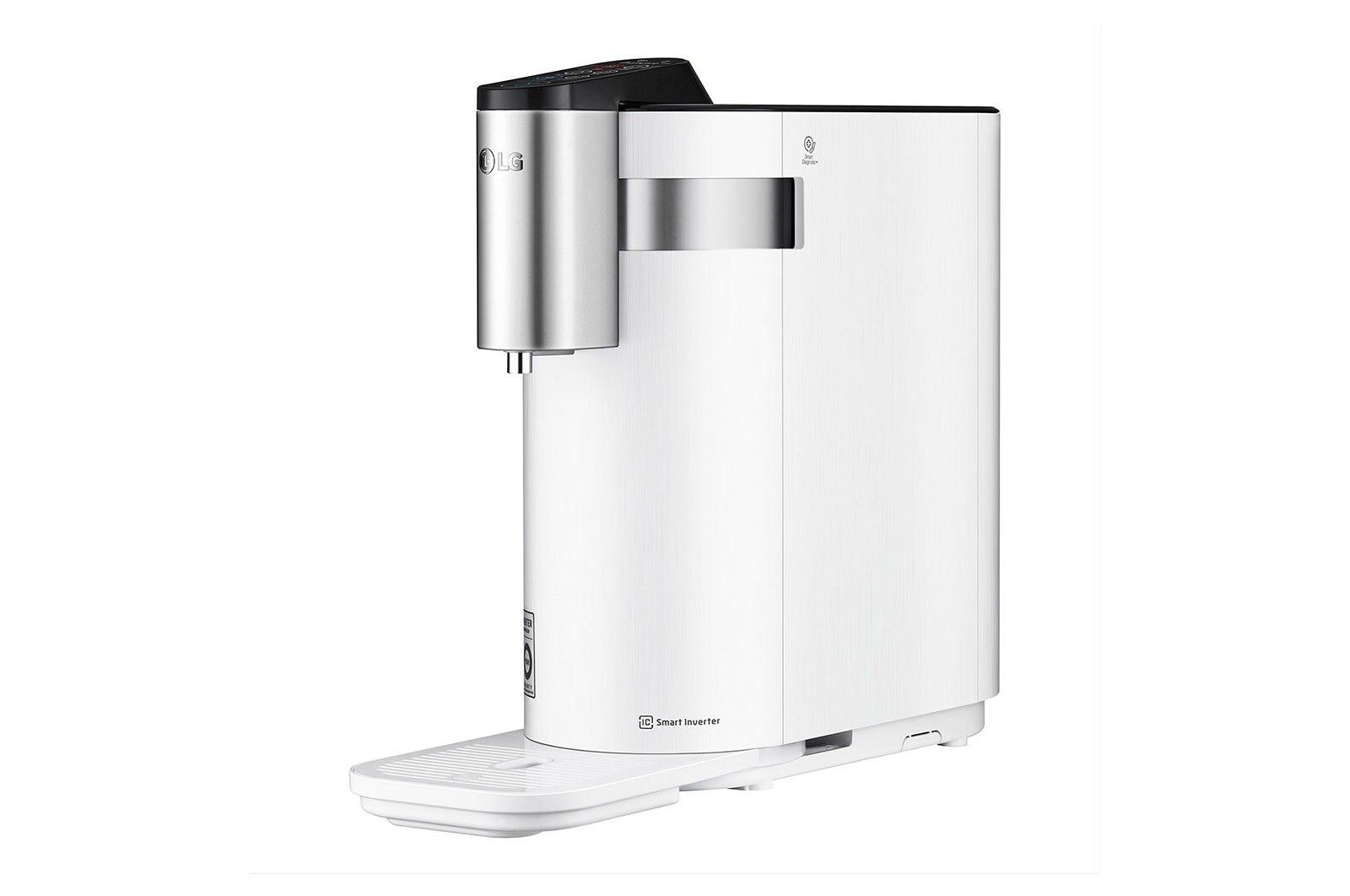 LG Tankless LG PuriCare™ Water Purifier with 3-stage filtration & Tankless Hot / Cold / Ambient, White , WD515AN