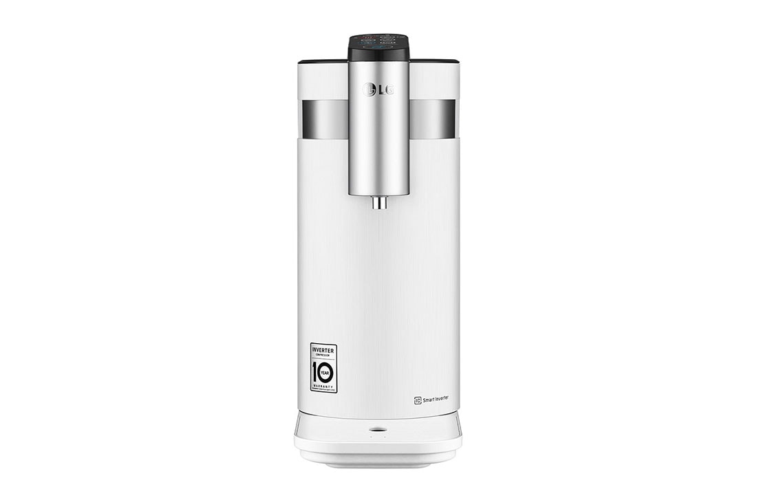 Tankless LG PuriCare Water Purifier with 3 stage filtration Tankless Hot Cold Ambient White WD515AN LG MY