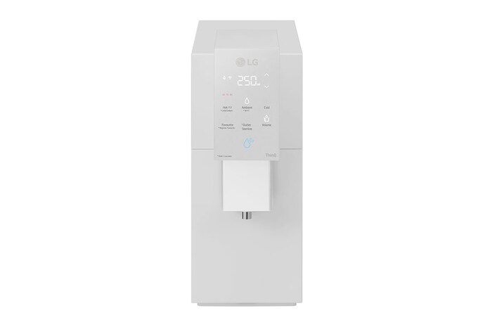 LG PuriCare Objet Collection Water Purifier, Calming Cream Grey, WD518AN.ACGRLML