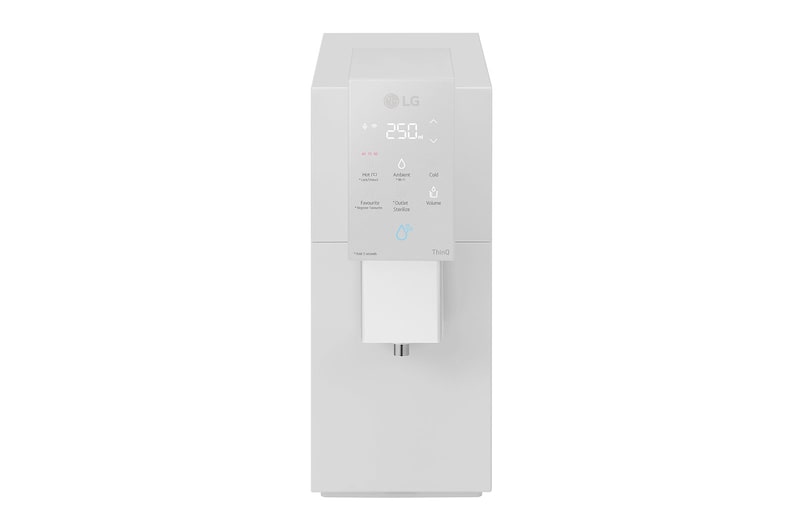 LG PuriCare Objet Collection Water Purifier, Calming Cream Grey, WD518AN.ACGRLML